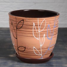 Pot Flower Lenok 2.5l with a stand