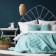 Jerry set: a cover of 160 x 220 cm, pillowcases 40 x 40 cm - 2 pcs, blue