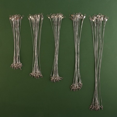 A set of leads "Cool fisherman", 1x7 threads, 100 pcs, 15-28 cm, 7-15 kg-1