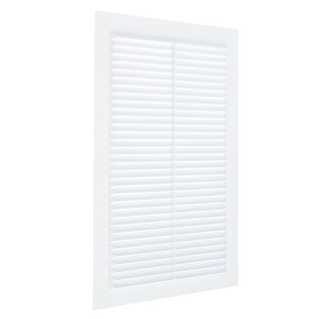 Ventilation grate "Cosmetic" L200, 200 x 300 mm, with a grid, stiff-1