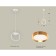 Ambrella Light, Traditional Diy, XB9101103, GX53, Gold Polized Gold Light.