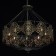 Chase "Francesca", size 80x300x80 cm, 320W 8xe14 IP 20