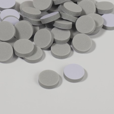 Replaceable files for hardware pedicure, 50 pcs, d = 20 mm, abrasiveness 220
