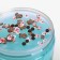 Two -layer slime "Sea" with charming, mint, 350 g