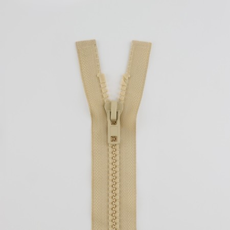 Lightning "Tractor", No. 8, connective, locking machine, 80 cm, beige color-3