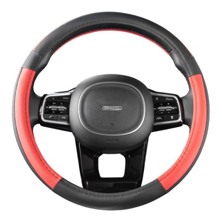 SkyWay Combo-3 scrap, size m, black-red, eco-leather, s01102359-9