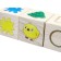 Wooden cubes “Learn colors and shapes”, on the axis, 3 cubes