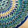 Largan Rishtan ceramics "Patterns", 32 cm, blue
