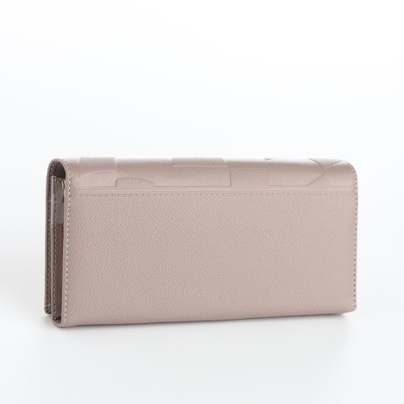 Women's wallet on magnets, gray color-1