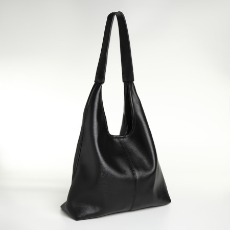 Women's bag on the magnet Textura, medium size, cosmetic bag, black color-3