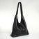 Women's bag on the magnet Textura, medium size, cosmetic bag, black color