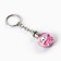 Keychain for keys with a flashlight "cat", 4 x 2 cm