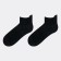 Male socks shortened, black color, size 25-27
