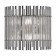 Sconces st. SL1656.101.02. Epica. 2x40 watts, E14, 24.5x22 cm, Nickel color
