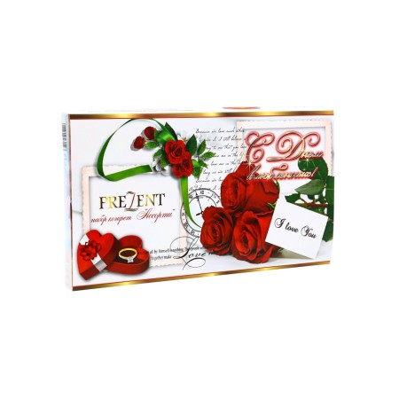 Design No. 1 "Happy Loven Day!" / "Present" 230 g P-2 / Penal