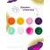 Set for children's modeling "Dough-plastilin with sparkles, 8 colors"