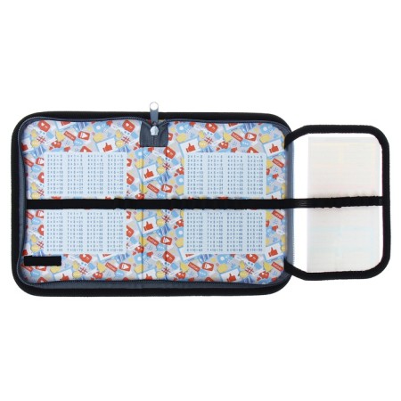 Penal 1 section 130 x 190 mm, hinged bar, Hatber "Armor Glass", black (voluminous 3D risun) NPN_46067-4