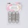 Step ring, metal, 15 mm, 20 pcs, silver color