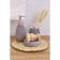 Black for utensils Dolyan, 25.5 × 7 × 3.5 cm, oval, wooden handle