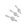 Winter floats "double mix" white, 3 pcs.