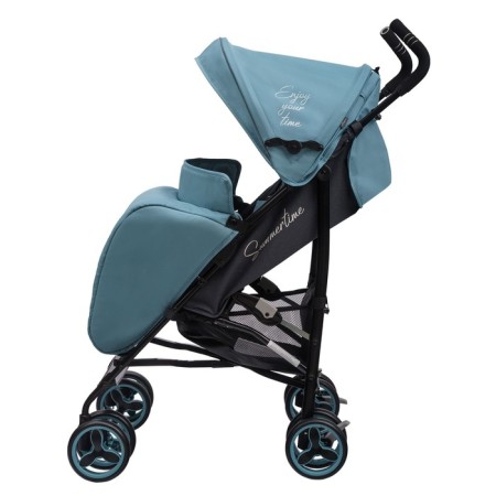 Stroller walking children's indigo punto, folds into a cane, blue color-5