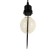 OSCAR lamp 1x15W E27 black