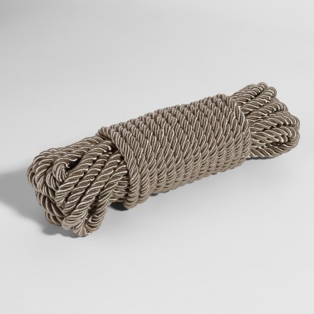 Cord twisted, d = 8 mm, 9 ± 1 m, the color is light gray-2