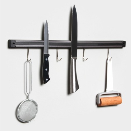 Holder for knives magnetic with hooks of the share "Line", 51 cm-8