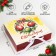 New Year. Gift New Year's folding, packaging, New Year's Wreath, 20 × 18 × 5 cm.