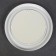Mirror wall -mounted "modesty", D mirror surface 18.5 cm, white color