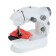 Sewing machine Luazon LSH-02, 5 W, compact, 4XAA or 220 V, white