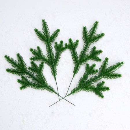 Decor "spruce spray", set 4 pcs., Size 1 pc. - 27 × 11 × 2 cm