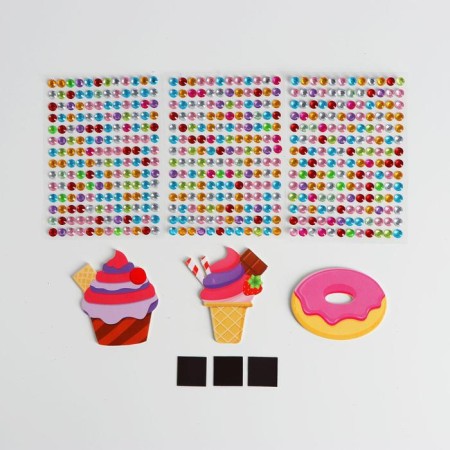 DIY Magnitatiki Set for creativity: Donut, Capcake, Freezing "-1