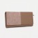 Women's wallet on magnets, beige color