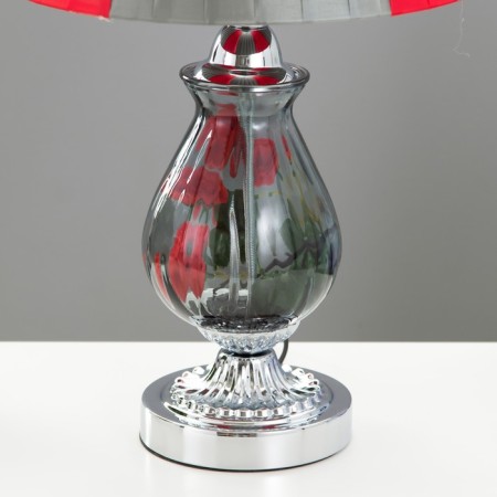 Bulbed lamp 16686/1 E27 40W chrome 29x29x50 cm Risalux-4