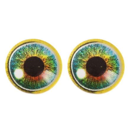 Eyes, set 14 pcs., Size: 1.4 cm