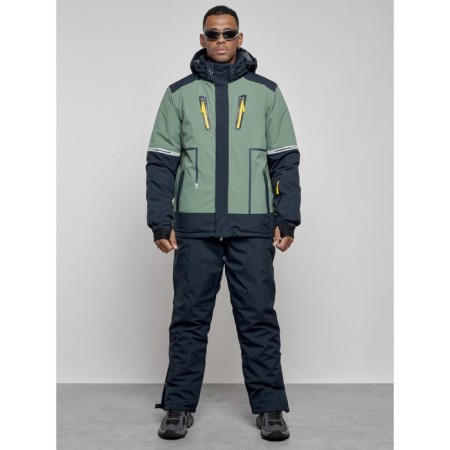 Ski costume men's winter, size 48, khaki color