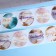 Stickers for flowers and gifts “Dream, create, shine”, 4.4 x 4.4 cm, 252 pcs.