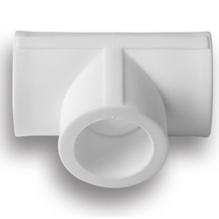 Aqualink tee, polypropylene, d = 40 mm-2
