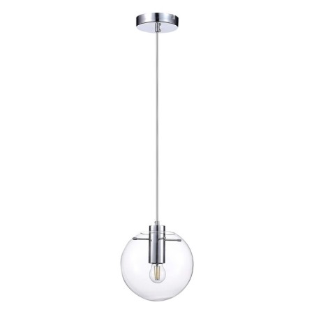 STL LUCE Sus. SL1056.103.01. Noor. 1x60 W, E27, 20x20x160 cm, chromium color