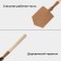 Tourist shovel, folding, l = 48.5 cm, wooden stalk, s-1