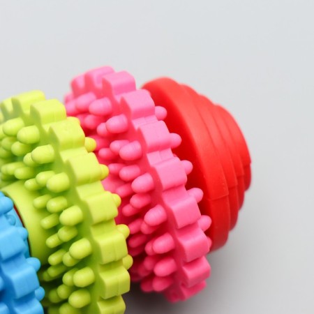 Little toy "gears" (with rotating rings), TPR, 7.5 cm-1