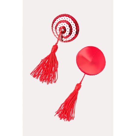 Pastis with Erolata Lingerie Collection brushes, round, red and white-1