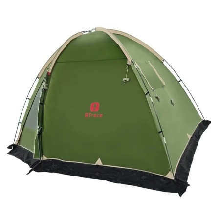 Tent, Casmping Dome 4 series, Green, 4-seater-11