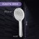 Shower Lake Zein, 4 modes, spa, plastic, color chromium