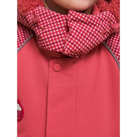 Combiason for girls, height 98 cm, red color-16