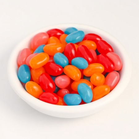 Chewing marmalade "jelly" with taste peach, blueberries, strawberries, orange, 2.5 kg-3