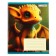 Notebook of 18 sheets in the Dragon line, covered Cardboard, block 60g/m2, mix, 5 types