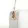 Women's bag over the shoulder Textura, small, white color