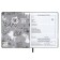 School diary for grades 1-11 Crazy Hand, hard cover with artificial leather foam, foil embossing, 48 sheets, an offset block 80g/m2, universal cheat sheet